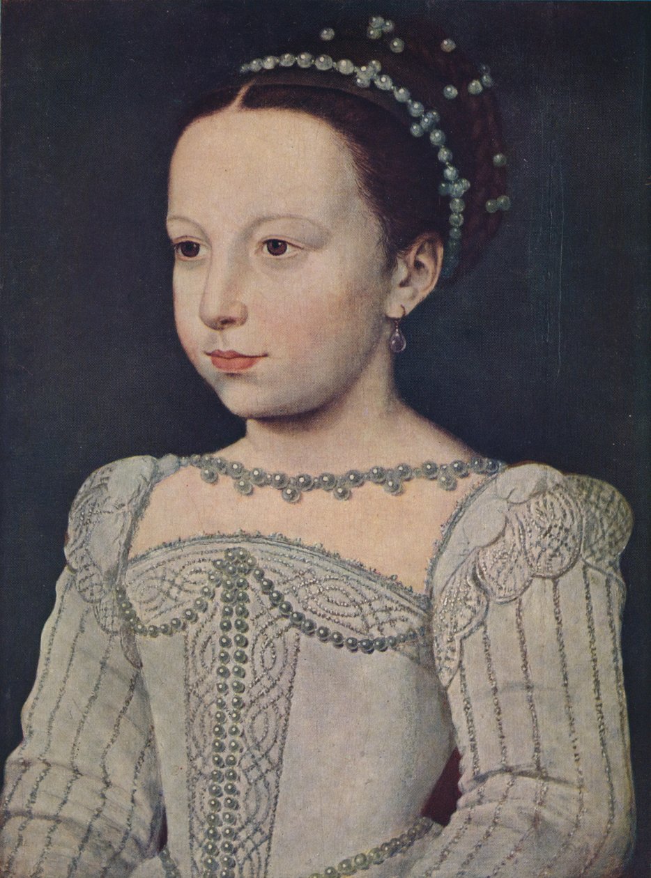 Markéta z Valois, c1560, 1939 od François Clouet
