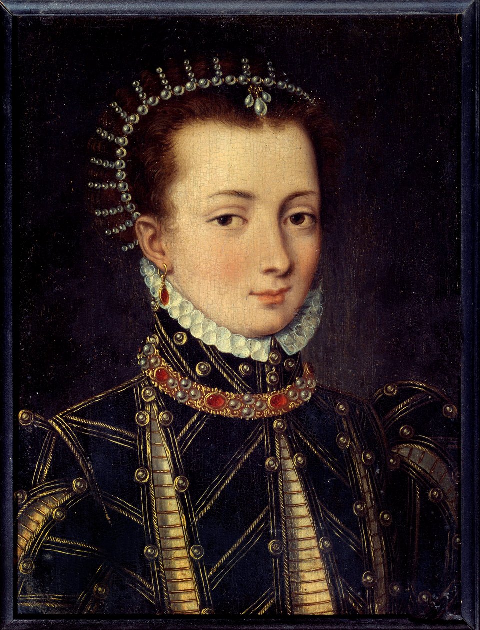 Portrét Anny de Boleyn od François Clouet