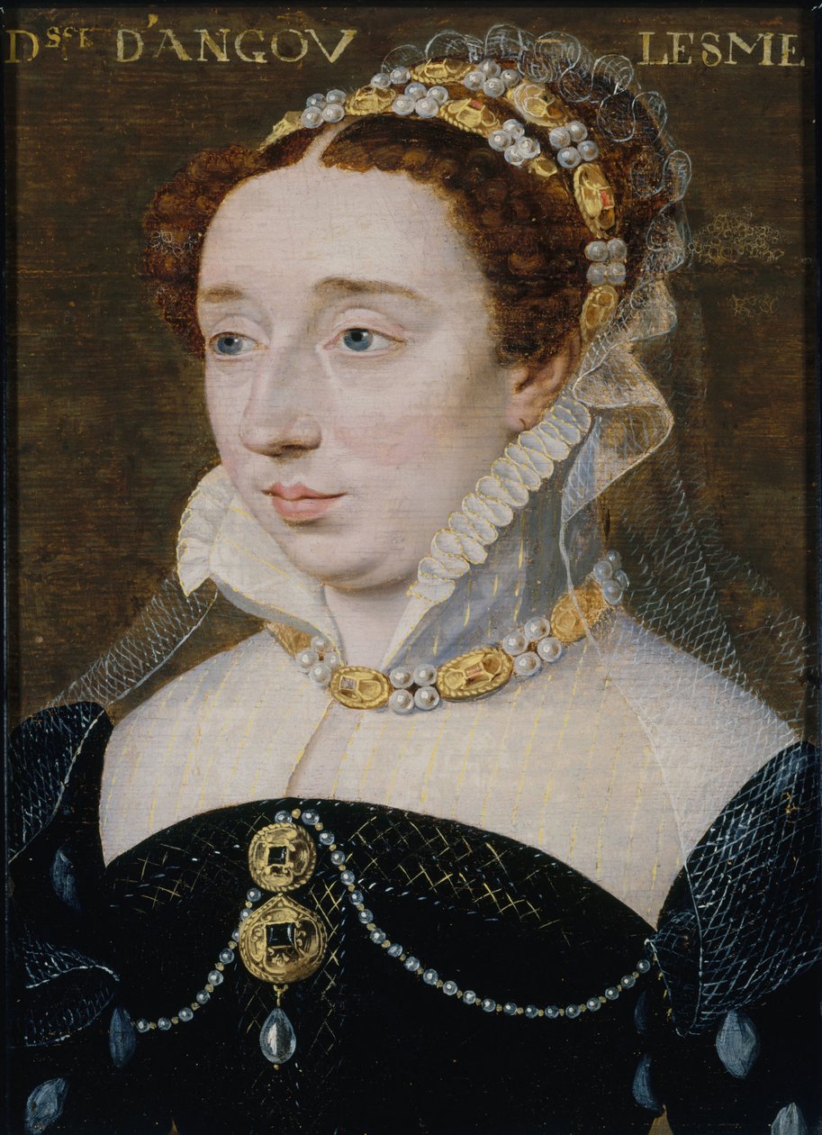 Portrét Diane de France, vévodkyně z Angoulême 1538-1619, 1570. od François Clouet