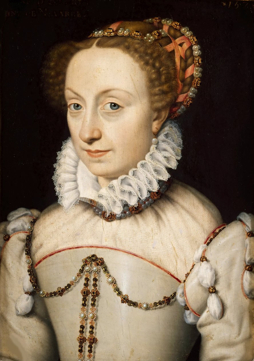 Portrét Jeanne III z Navarry 1528-1572, 1570. od François Clouet