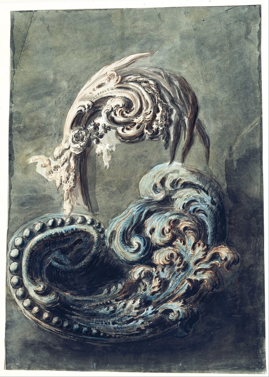 Svitek Ornament od François Cuvilliés the Younger