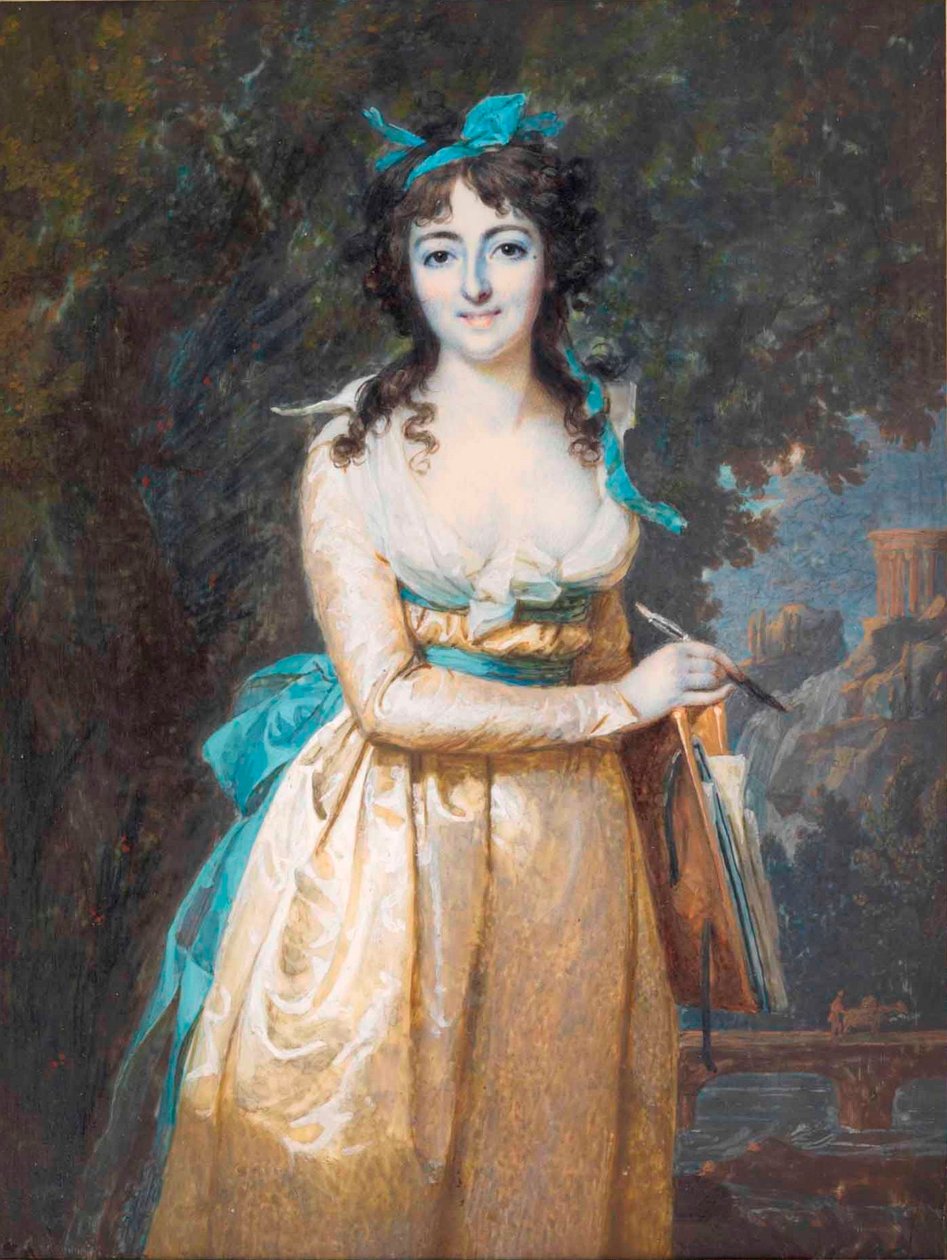 François Dumont - Portrét ženy od Francois Dumont