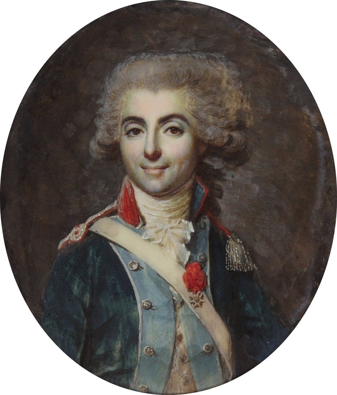 Portrét Antoina Bertina, zvaného chevalier Bertin. od Francois Dumont