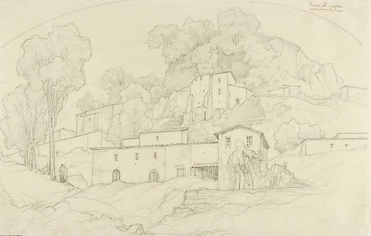 Rocca di Papa od François Edouard Bertin