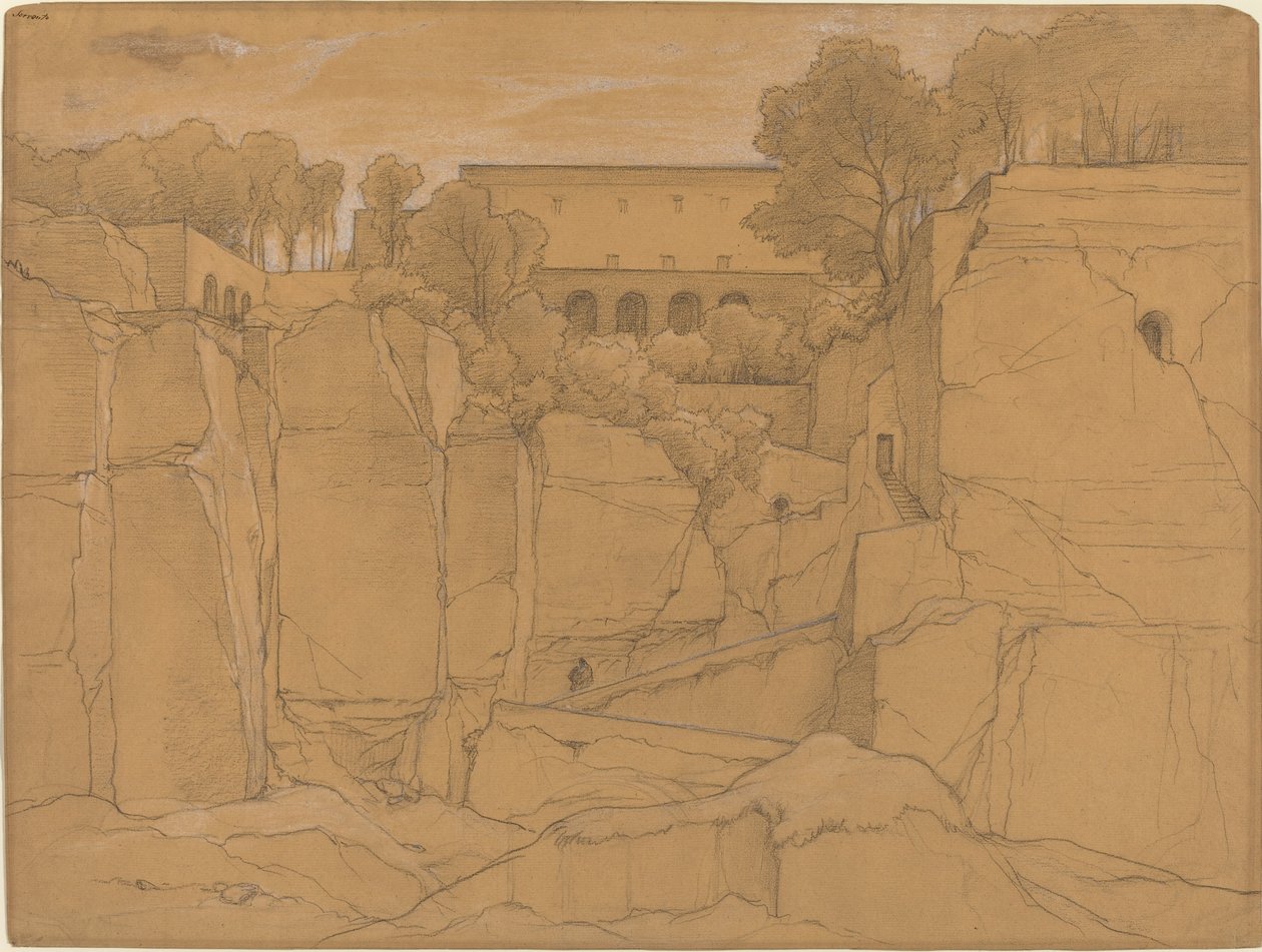 Sorrento od François Edouard Bertin
