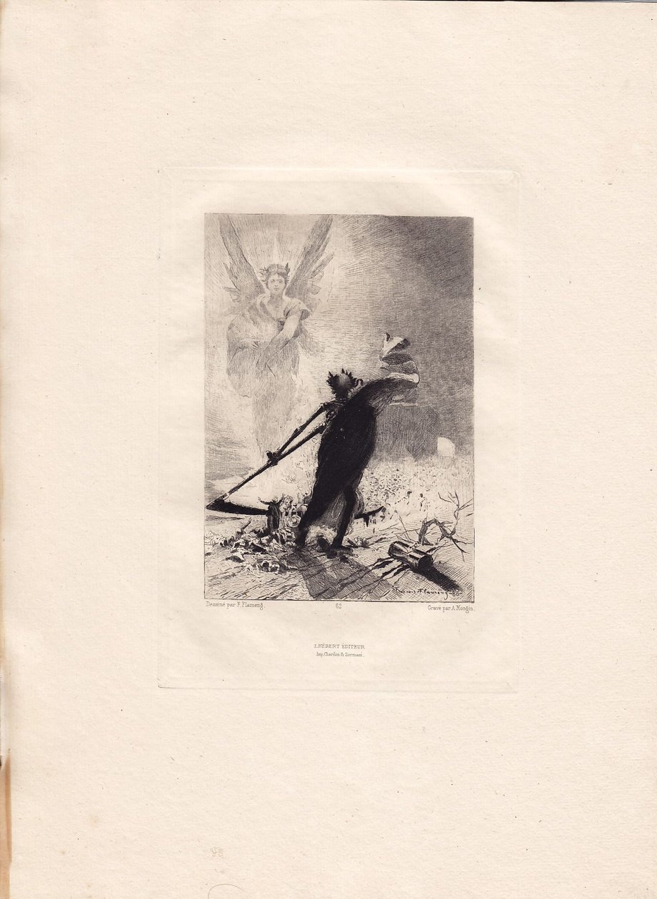 François Flameng - Victor Hugo - Les Contemplations - Smrtka od Francois Flameng