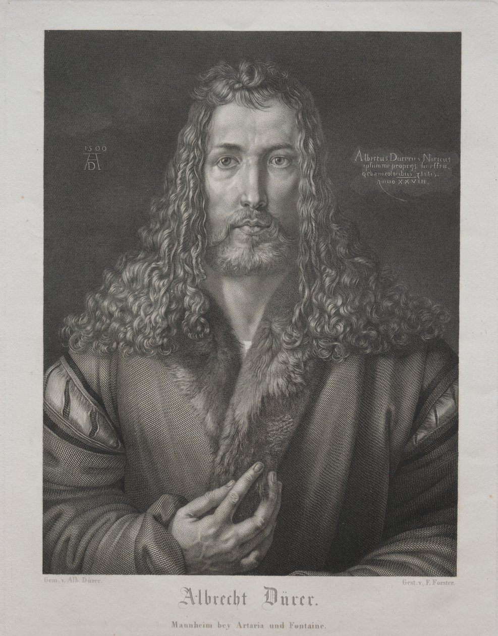Albrecht Dürer. od François Forster