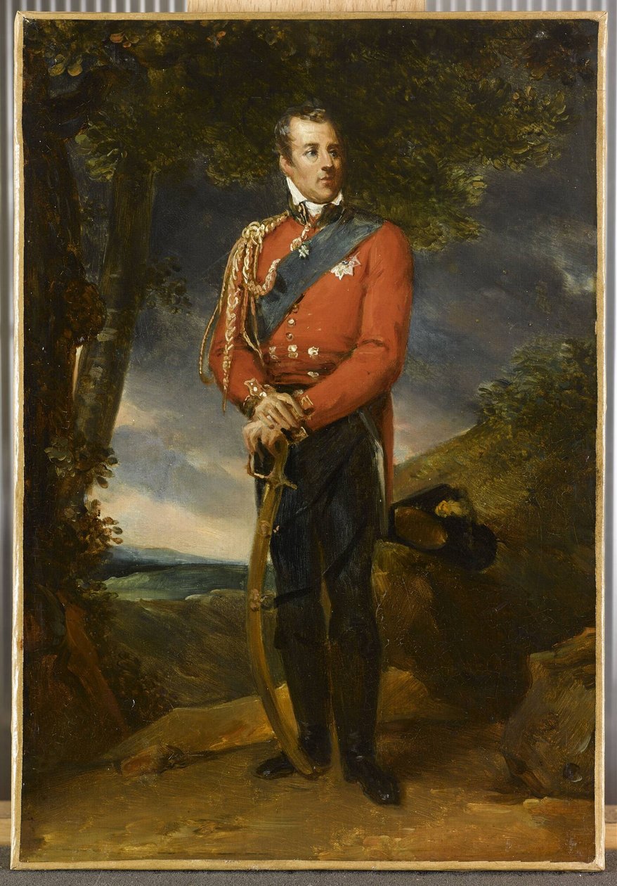 Francouzština:  Arthur Wellesley, duc de Wellington (1769-1852) Arthur Wellesley, vévoda z Wellingtonu (1769-1852) od François Gérard