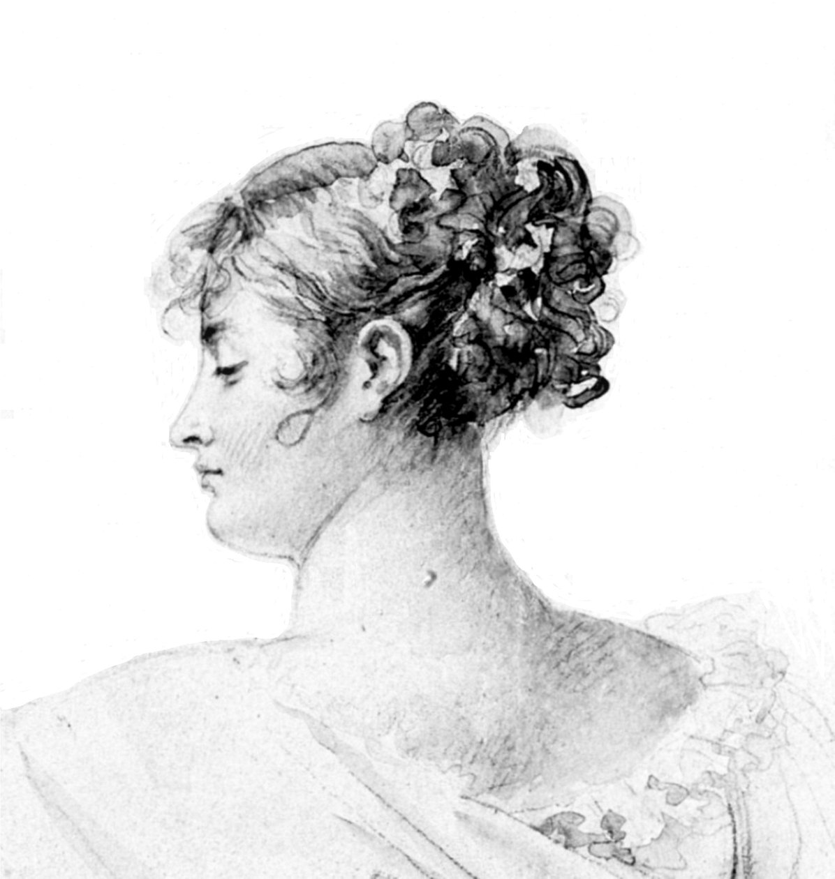 Juliette Récamier (1777-1849) (B) od François Gérard