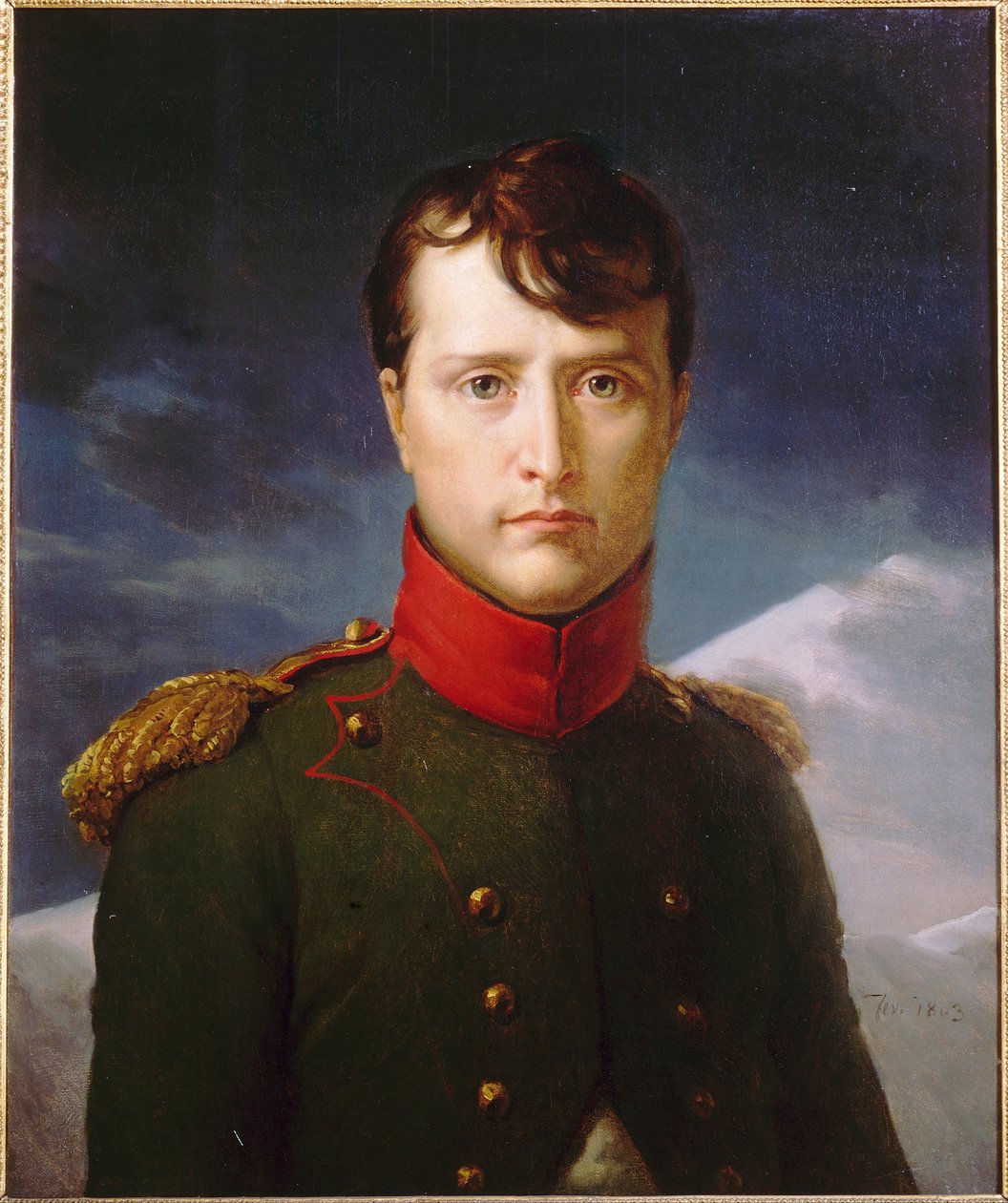 Napoleon Bonaparte první konzul od François Gérard
