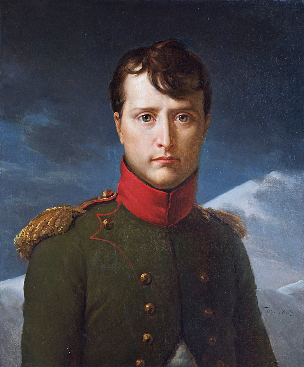 Napoleon Bonaparte první konzul od François Gérard