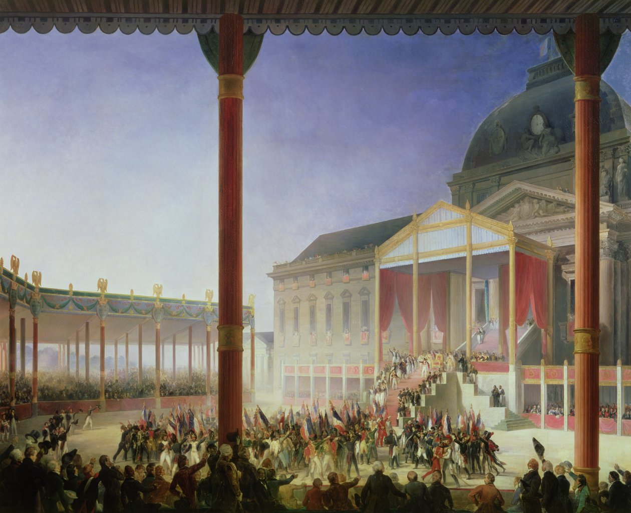 Shromáždění Champ de Mai, 1. června 1815 od François Joseph Heim