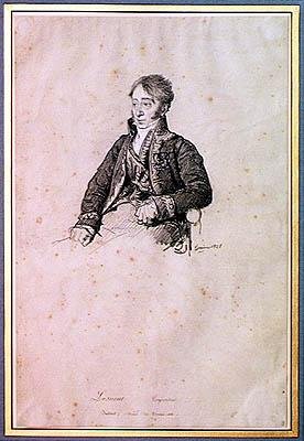 Jean-Francois Lesueur (1760-1837) 1828 (uhl na papíře) od François Joseph Heim