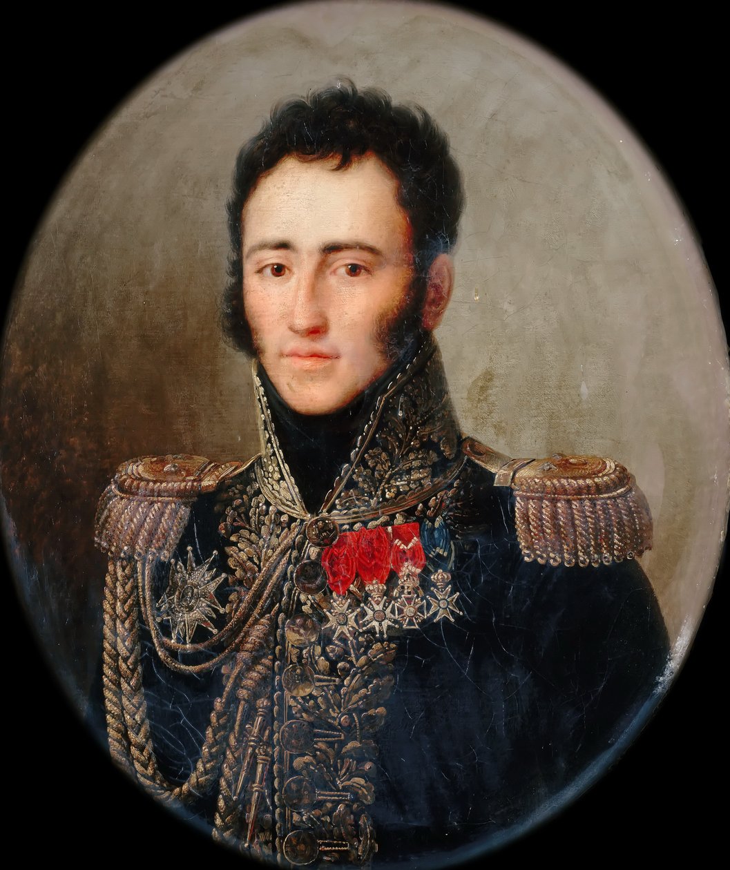 Generál Edmond de Talleyrand-Perigord 1787-1872 od François Joseph Kinson