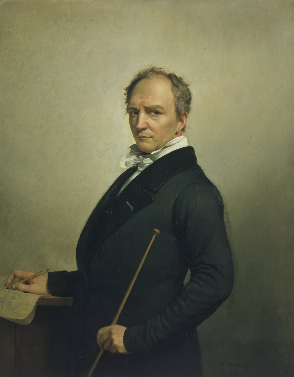 Autoportrét (olej na plátně) od François Joseph Navez