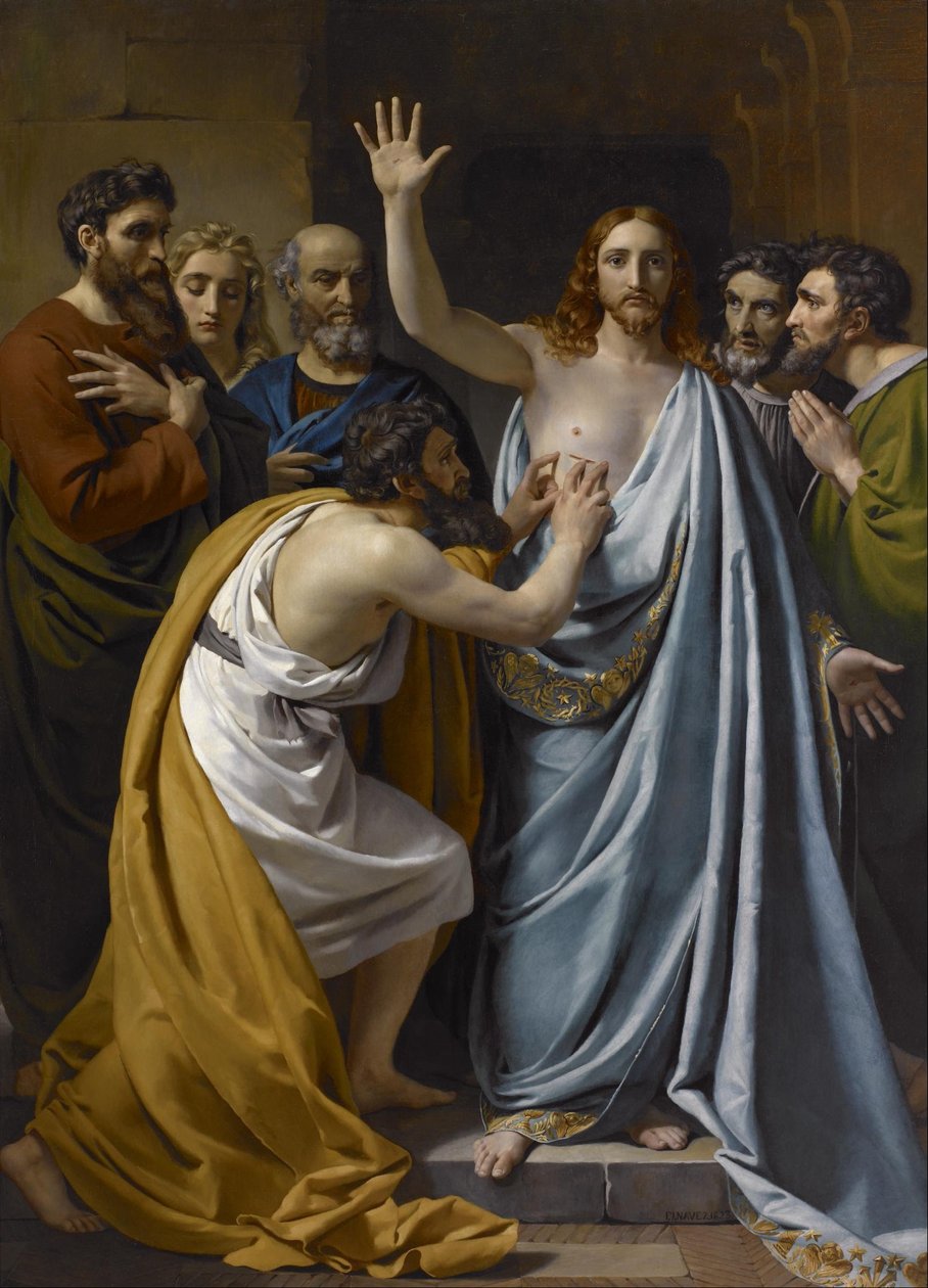 Neuvěřitelnost svatého Tomáše od François Joseph Navez