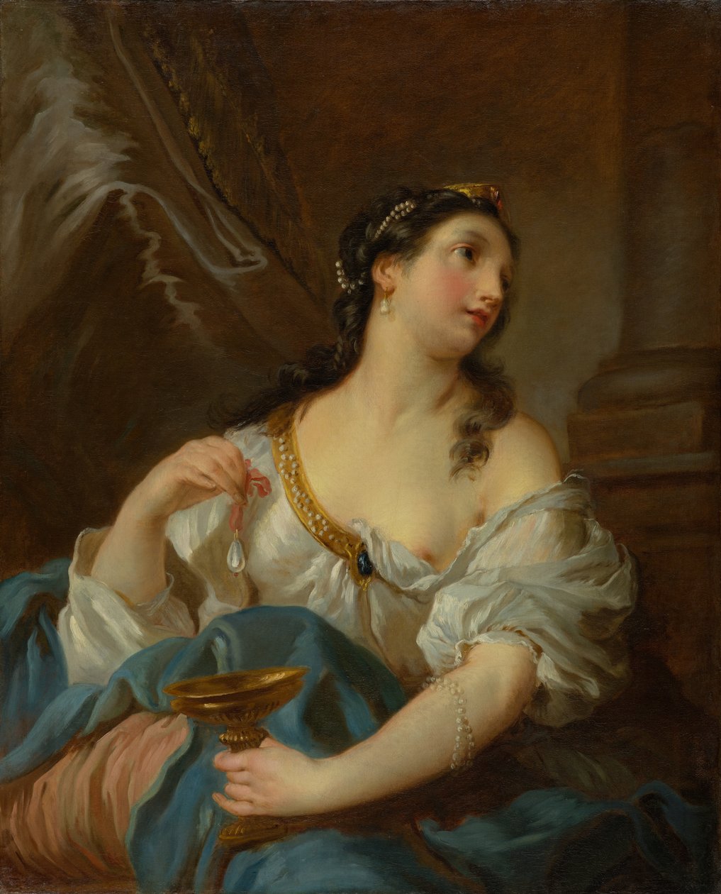 Kleopatra, cca 1722-1724 (olej na plátně) od François Le Moyne