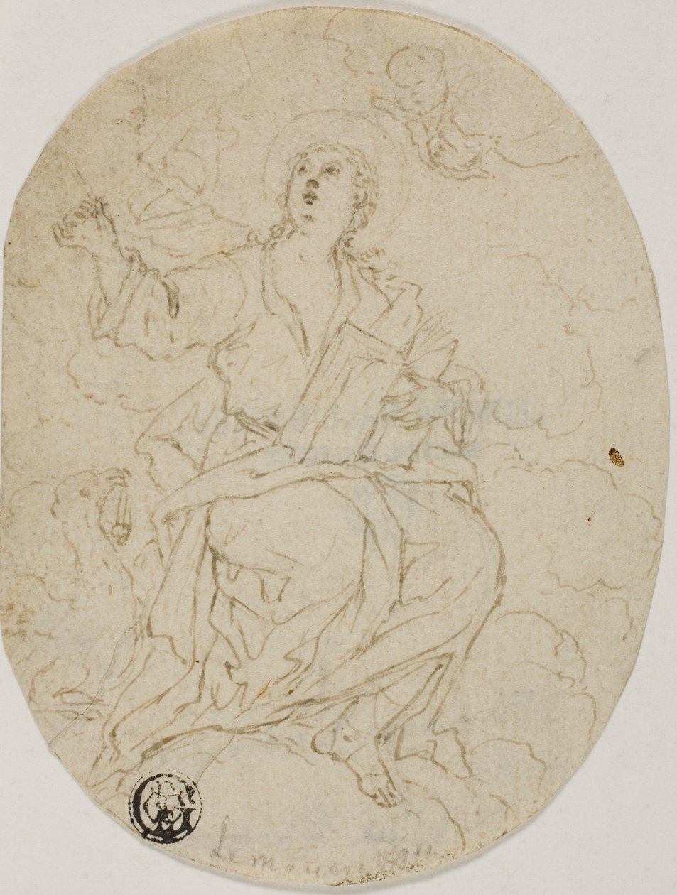 Svatý Jan Evangelista od François Le Moyne