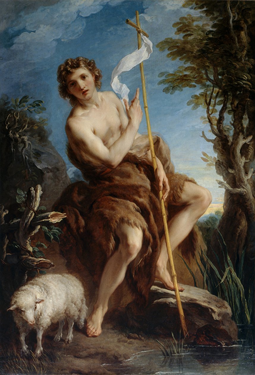 Svatý Jan Křtitel od François Lemoyne
