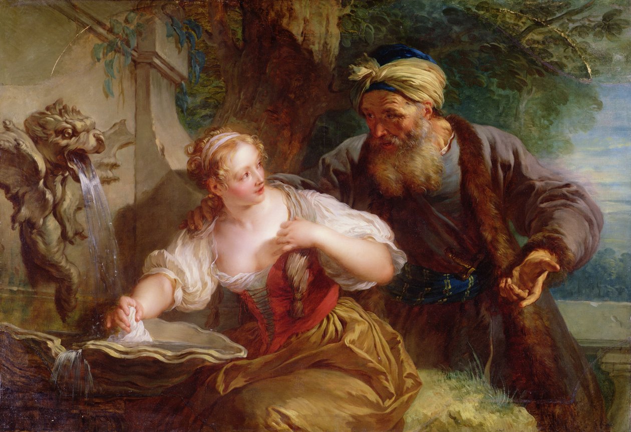 The Amorous Offer, c.1725 od François Lemoyne