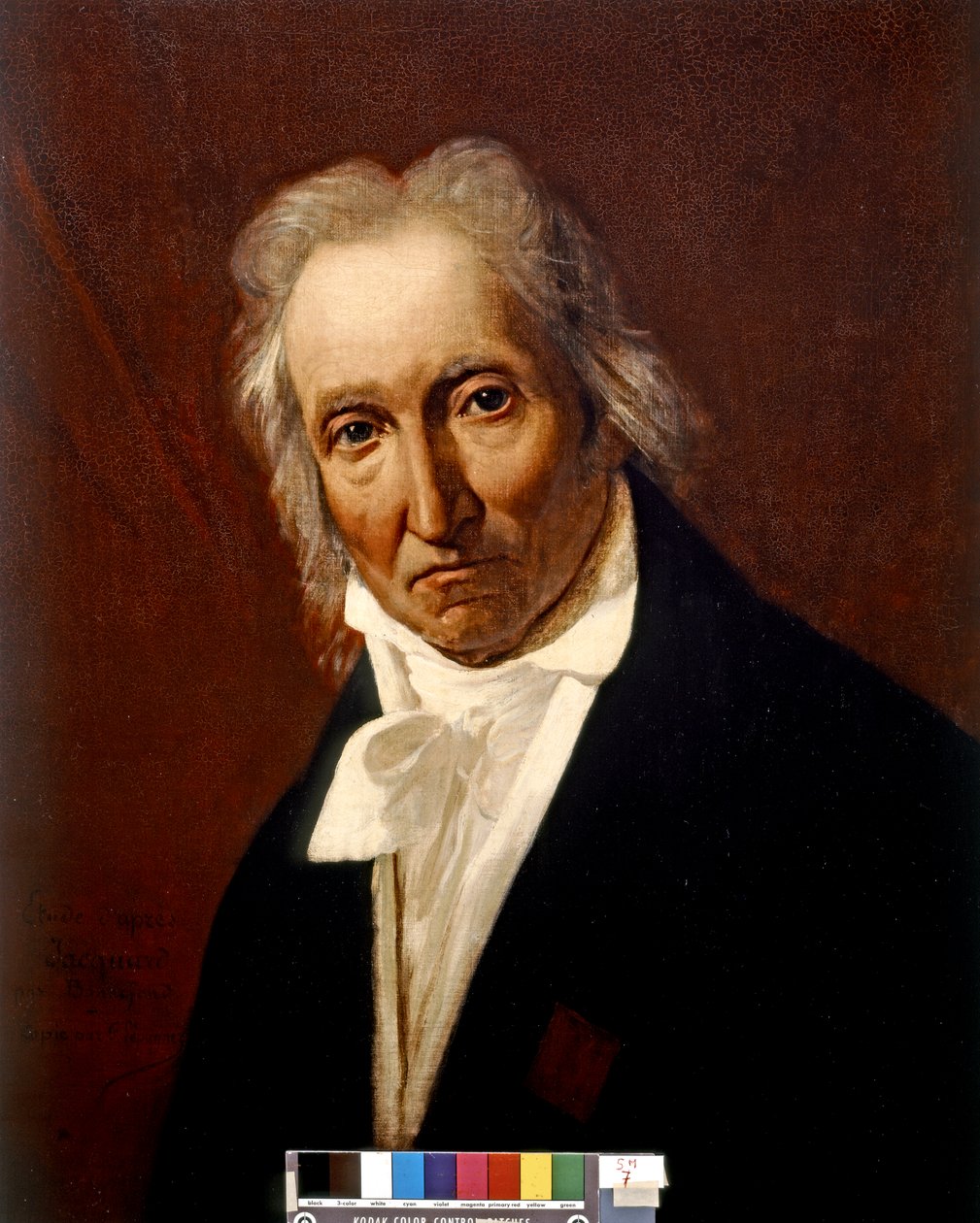 Portrét Josepha-Marie Jacquarda (olej na plátně) od François Lépagnez