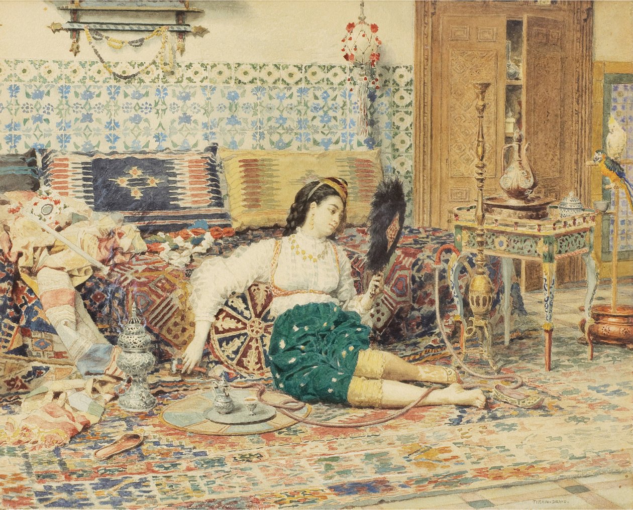 Krásný orientální od François Marie Firmin Girard