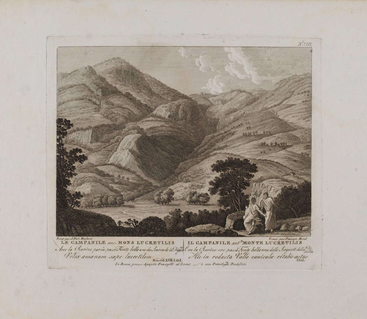 Anc. Mons Lucretilis (č. VIII) od François Morel