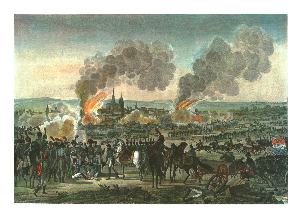 Dobytí Ratisbonu, 23. dubna 1809, c1850 od François Pigeot