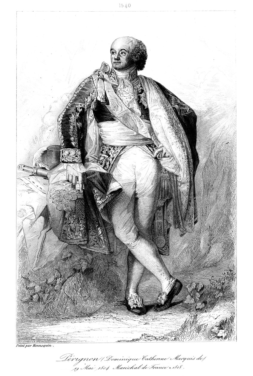 Dominique Catherine Perignon 1754-1818, markýz de Grenade a maršál Francie, 1839. od François Pigeot