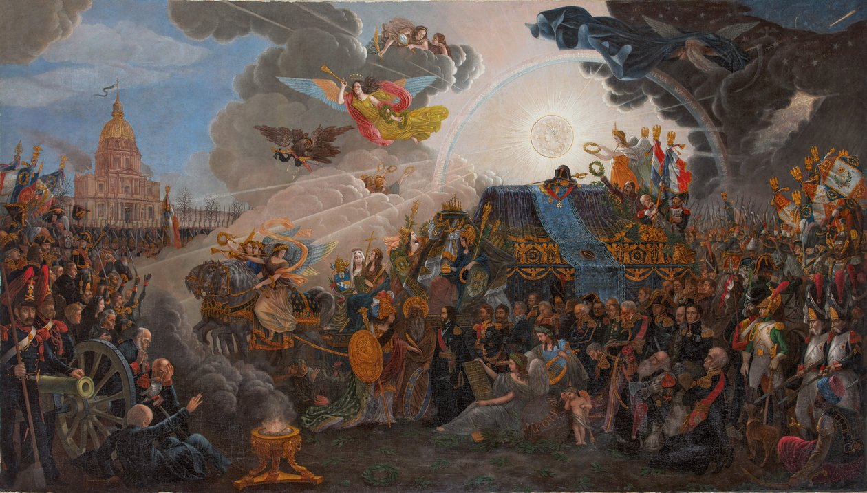 Alegorie o návratu popela Napoleona, 1840. od François Trichot