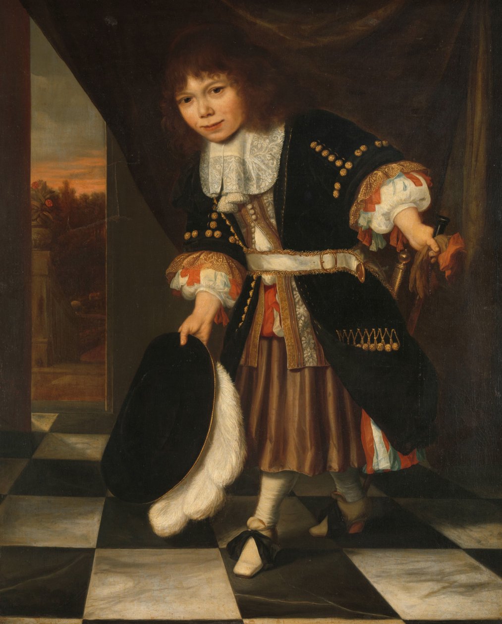 Portrét chlapce, zvaného Mladý syn admirála van Nese (Admirálův syn) od François Verwilt