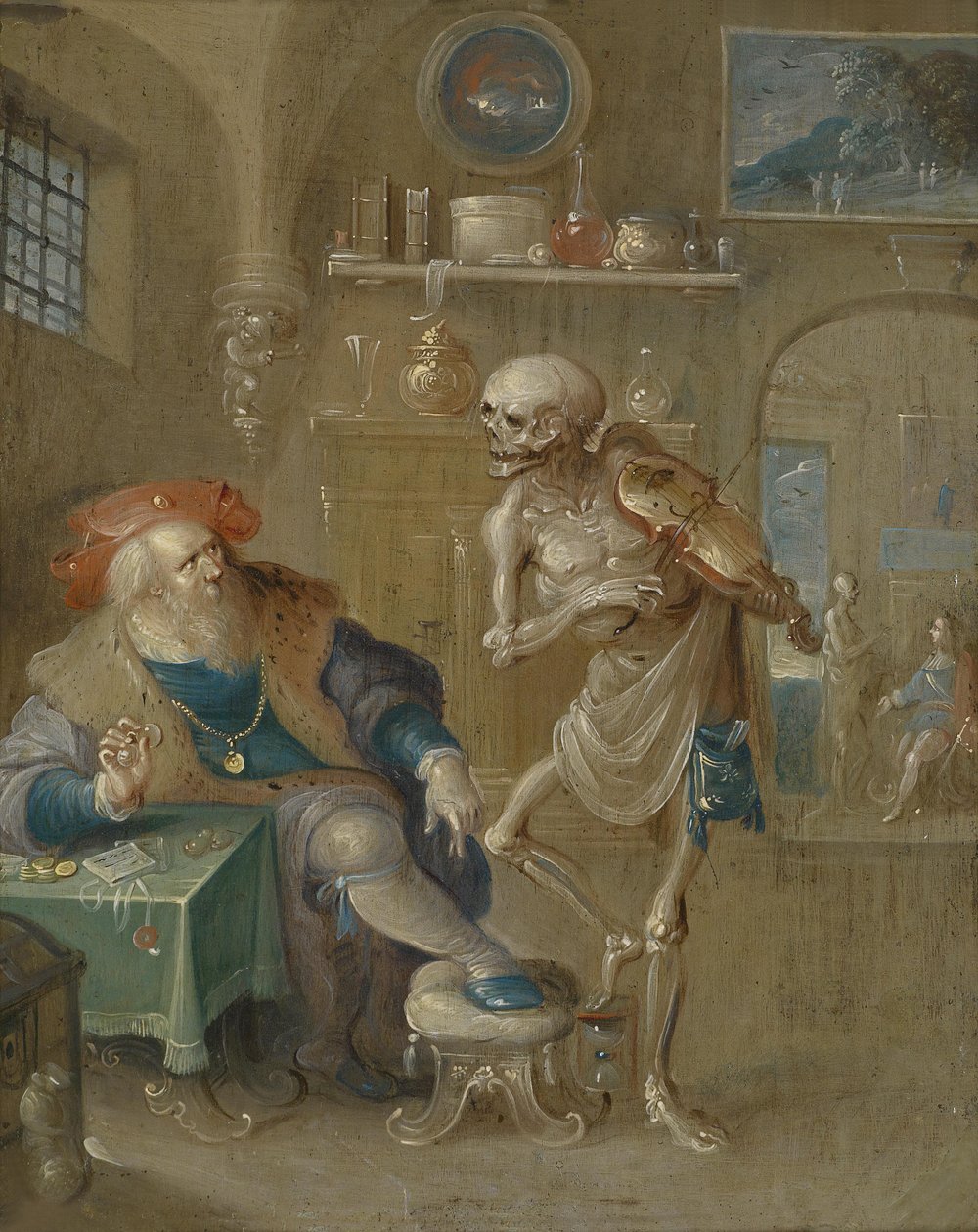 Násilná smrt od Frans II Francken the Younger