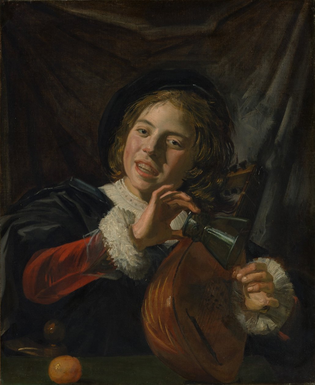 Chlapec s loutnou od Frans Hals