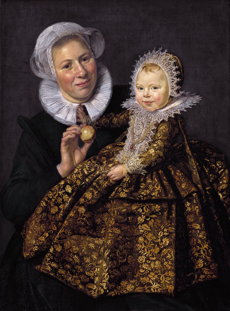 Sestra s dítětem od Frans Hals