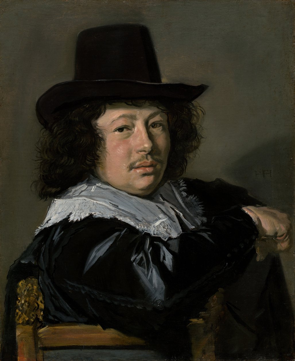 Portrét mladého muže od Frans Hals
