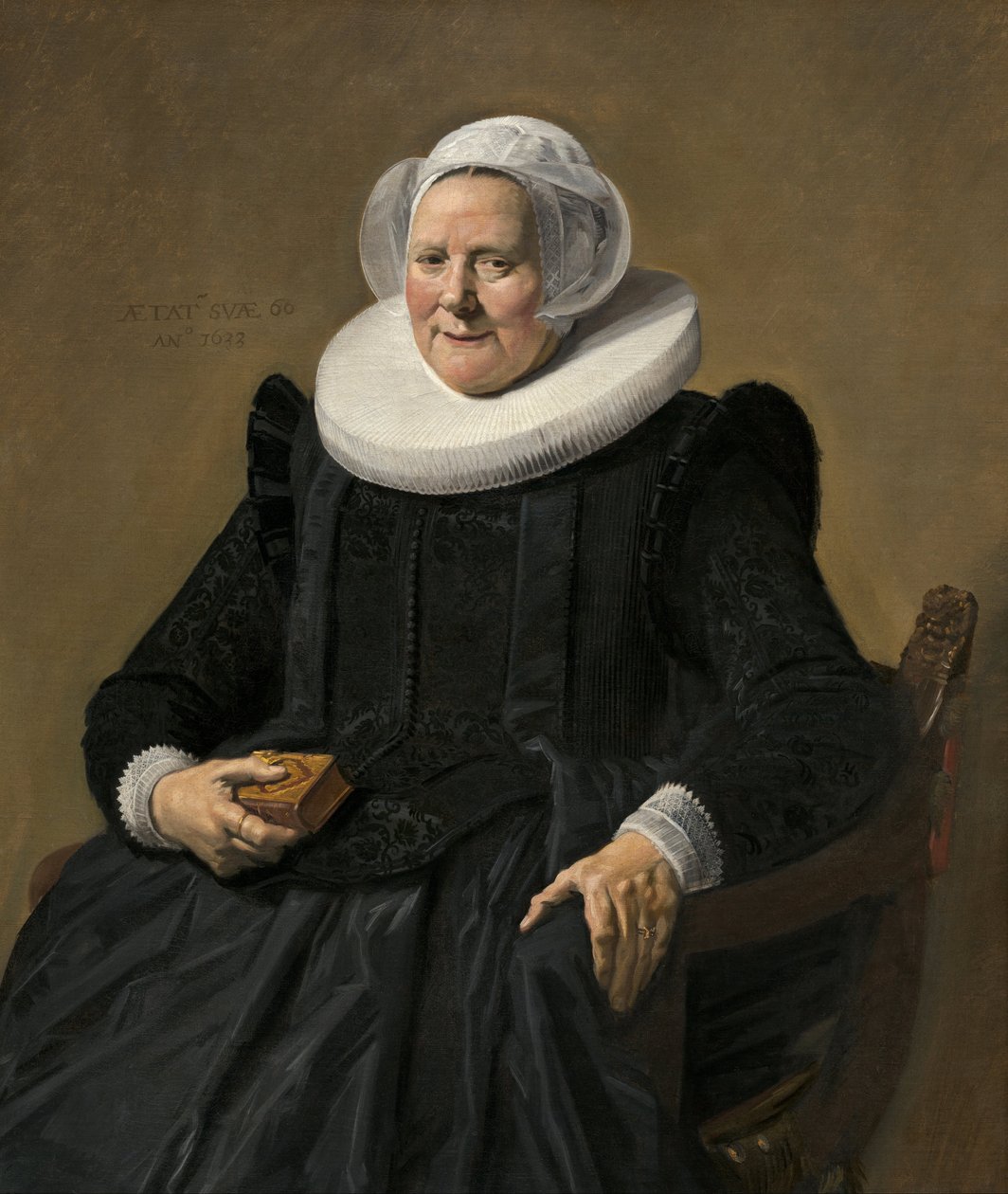 Portrét starší dámy od Frans Hals