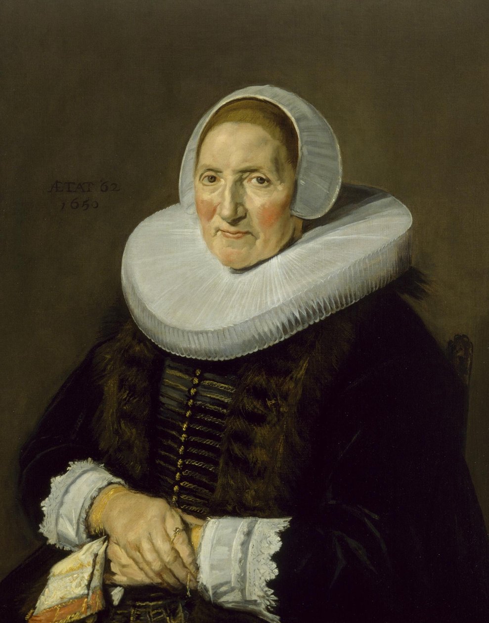 Portrét starší ženy od Frans Hals