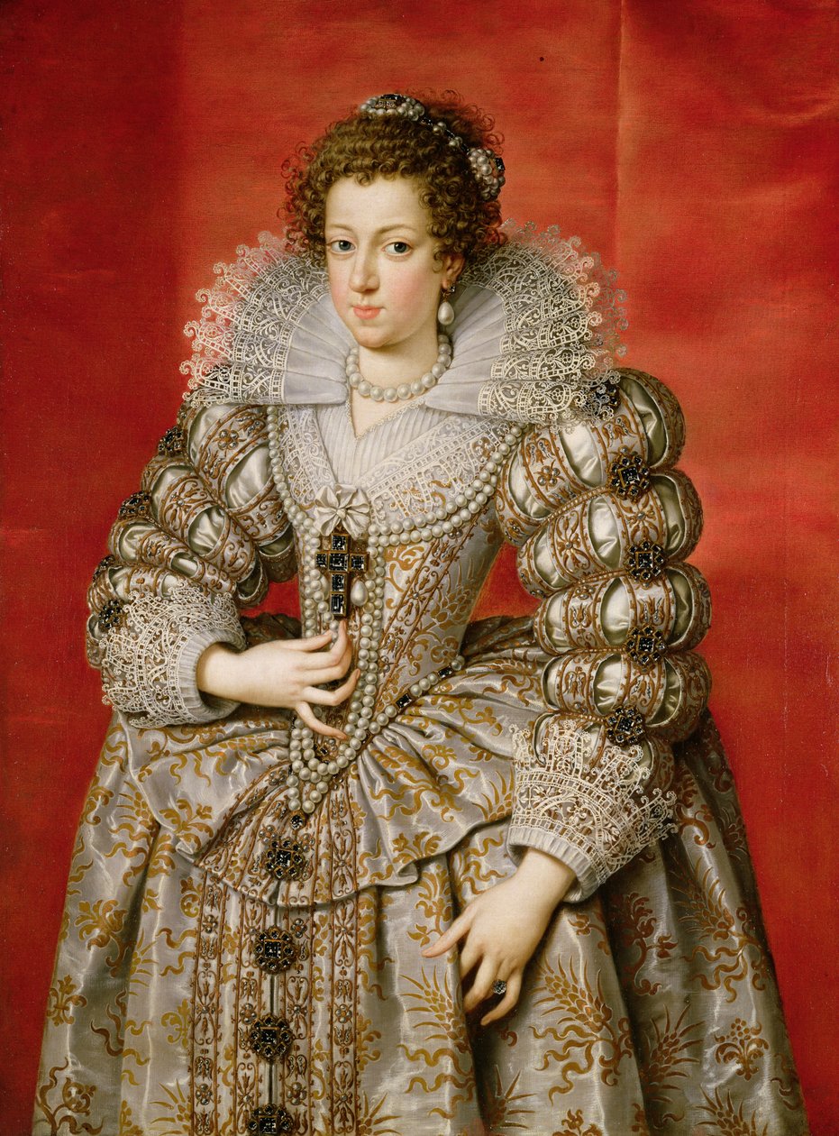 Anna Rakouská (1601–1666) od Frans II Pourbus