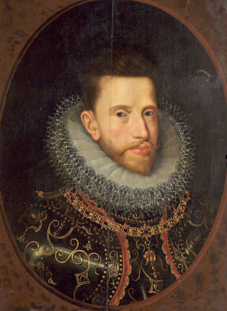 Arcivévoda Albrecht Rakouský, kolem 1599-1600 od Frans II Pourbus