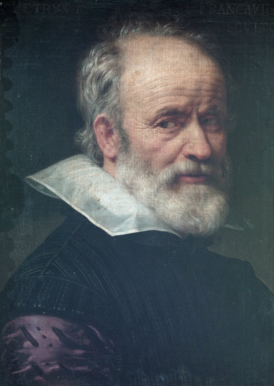 Autoportrét, 1609-1615 od Frans II Pourbus