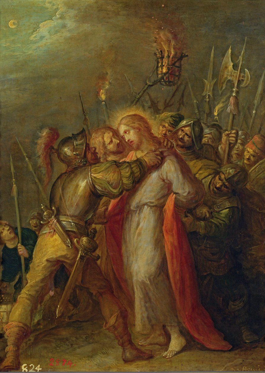 Ježíš zajatý od Frans II Francken the Younger