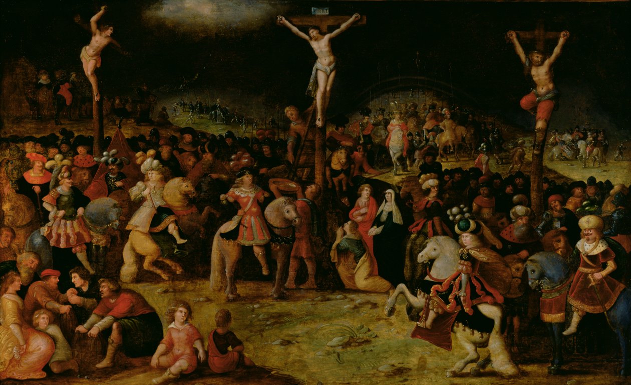 Ukřižování od Frans II Francken the Younger