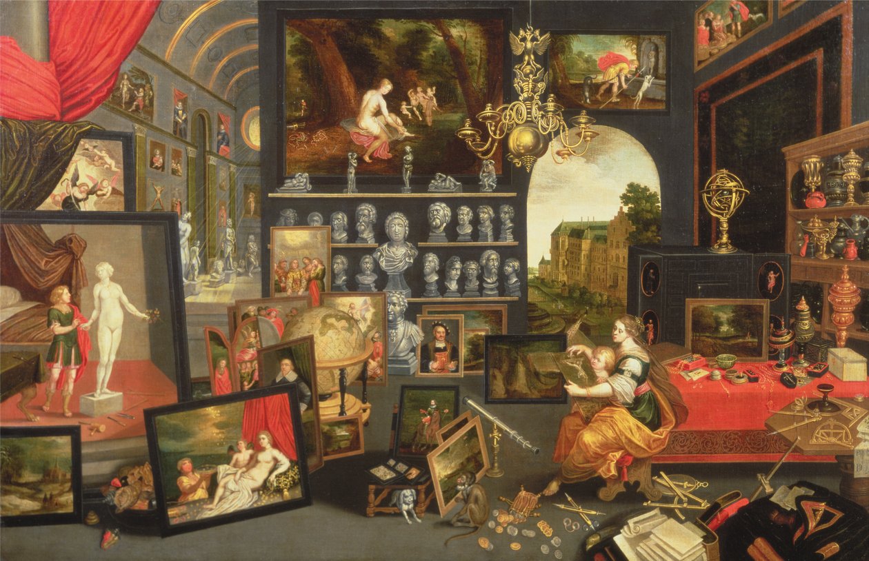Alegorie svobodných umění od Frans III Francken