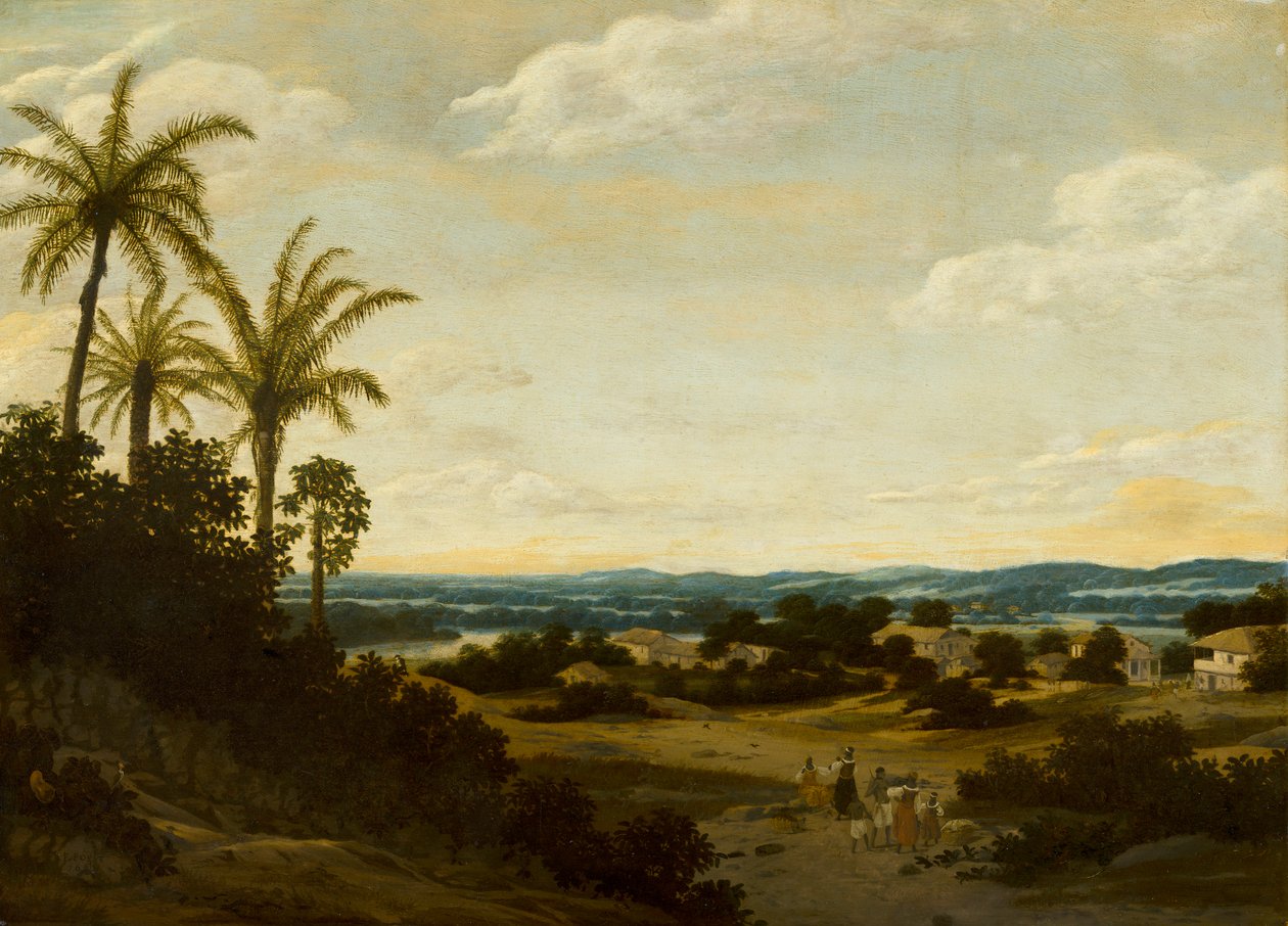 Brazilská krajina od Frans Post