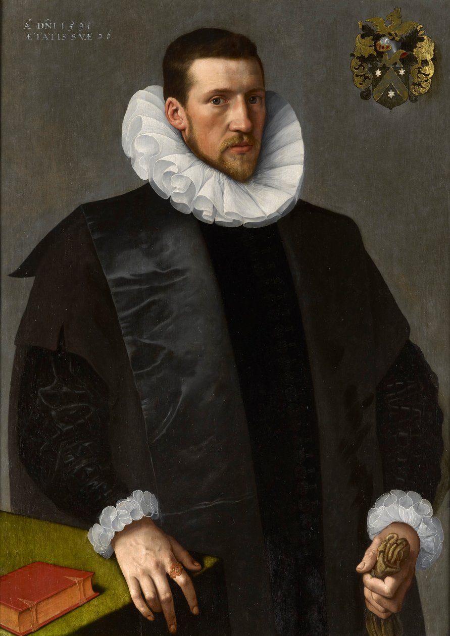 Portrét Williama z Vyve od Frans Pourbus the Younger  