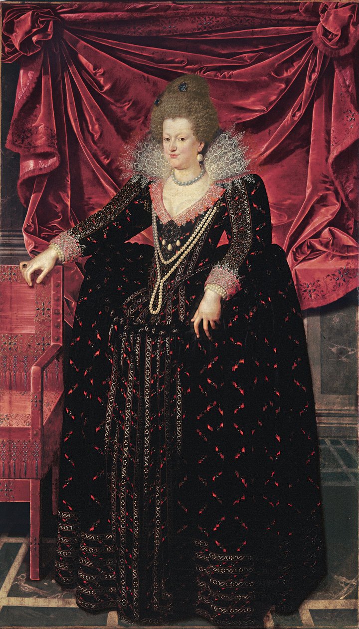 Portrét Marie Medicejské od Frans Pourbus the Younger