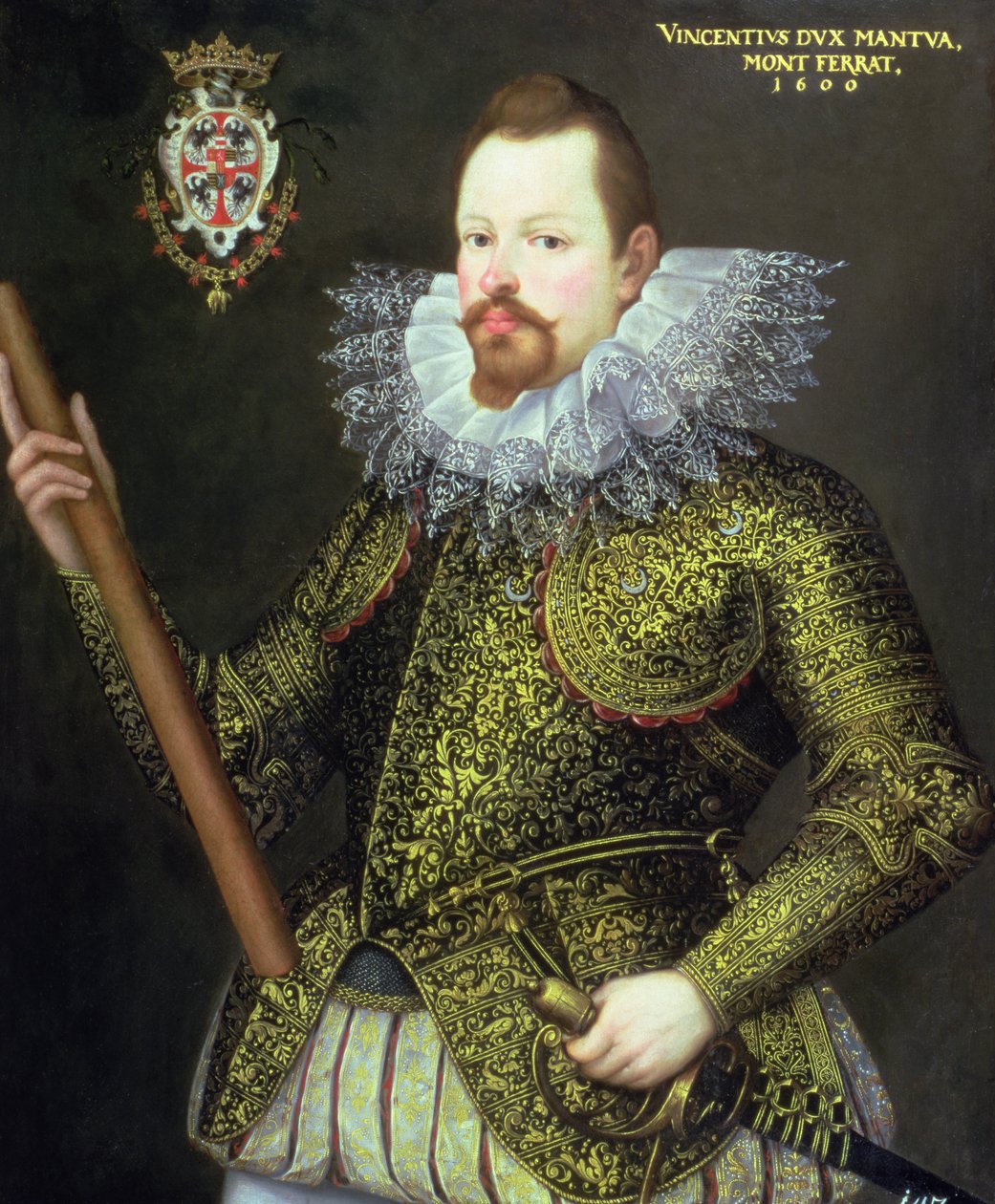 Vicenzo Gonzaga, vévoda z Mantovy, 1600 od Frans Pourbus the Younger