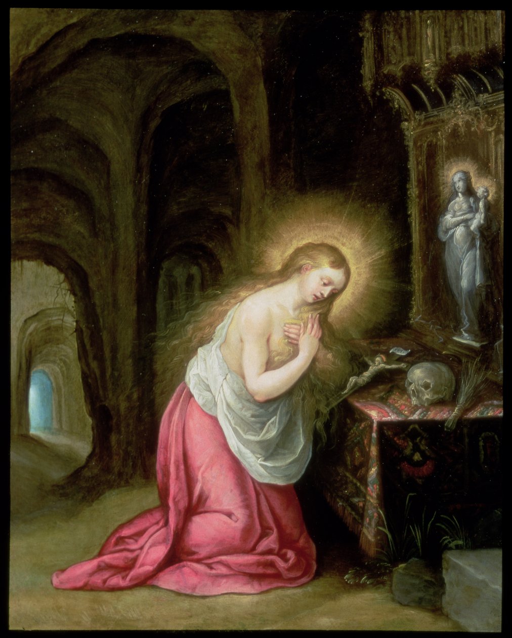 Kajícnice Magdaléna od Frans the Elder Francken