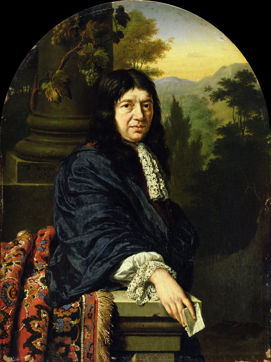 Portrét učence, 1670 od Frans van Mieris