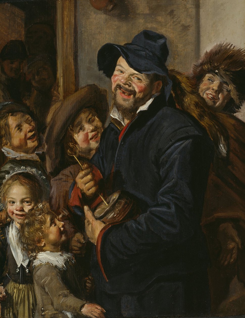 Hráč na hrnec Rommel, asi 1630 (olej na desce) od Frans (Follower of) Hals